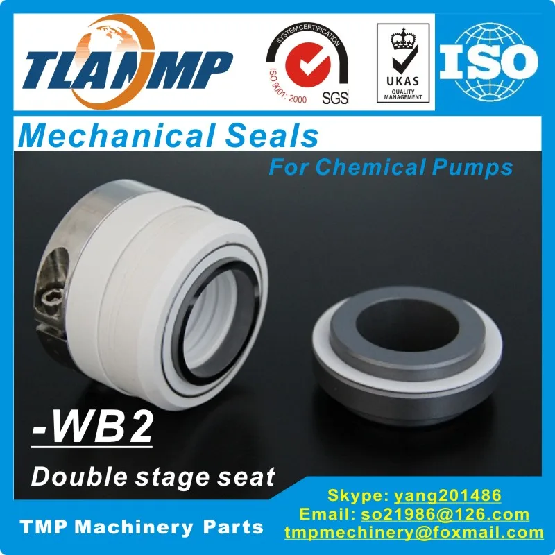 WB2-25 WB2/25 PTFE сильфоновые механические уплотнения для устойчивых к коррозии