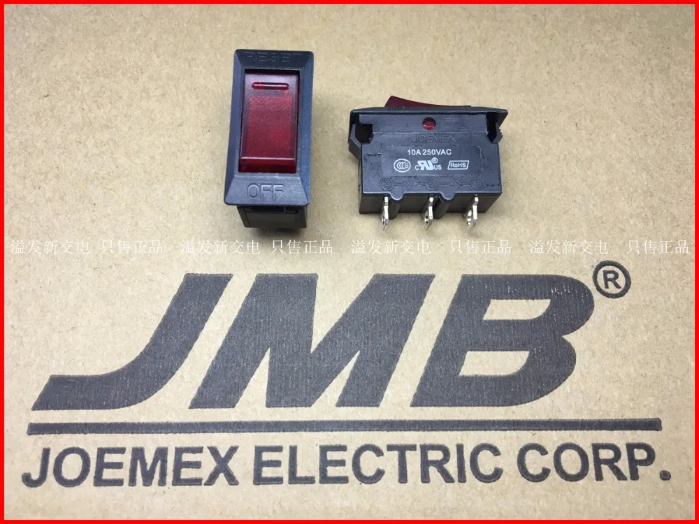 

Original new 100% import MS-10A 10A 250V light rocker switch 13X28MM