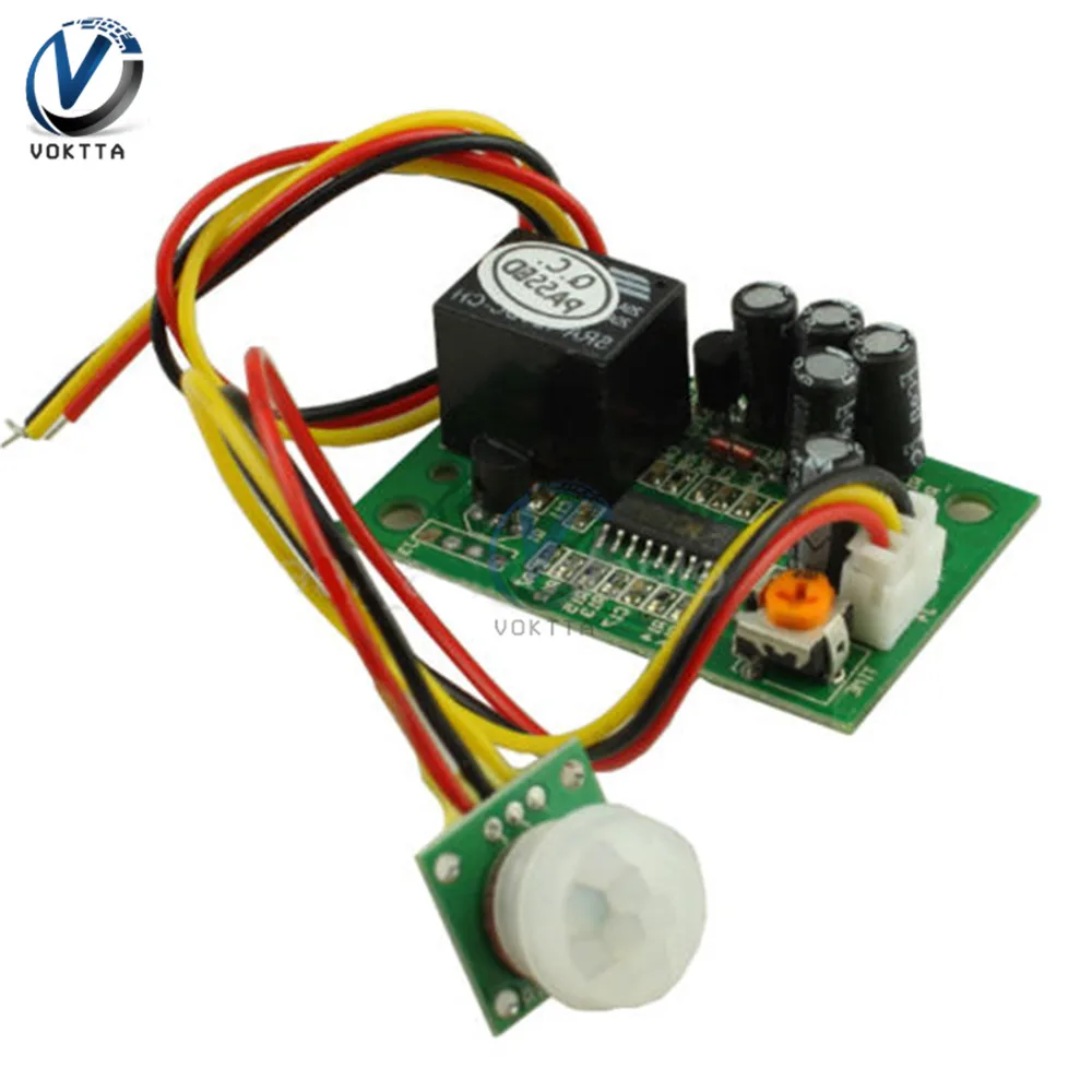 Реле с пассивным инфракрасным датчиком движения модуль индукционного датчика