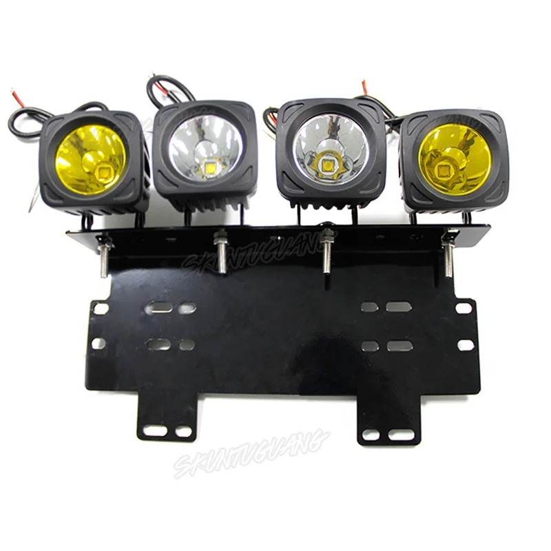 1 шт. Универсальный передний бампер Кронштейн номерного знака Автомобильный