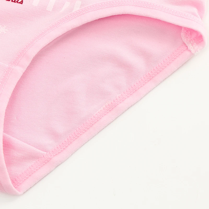 5 шт./лот штаны для девочек с рисунком кроликов детское нижнее белье из 100% хлопка