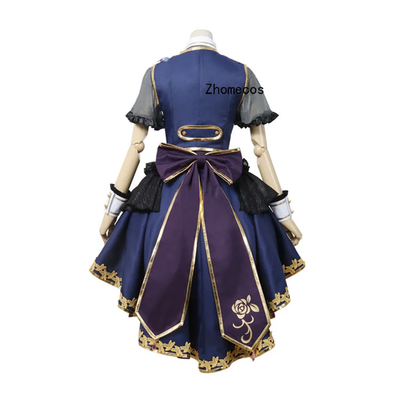 Zhomecos Amine BanG Dream Udagawa Ako костюм для косплея 7 Live Roselia костюмы косплей Lalita платье