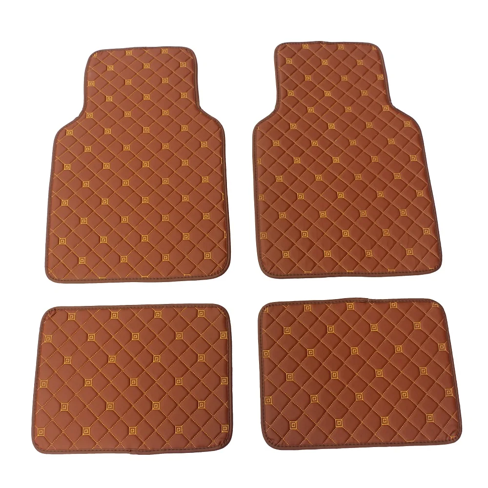 

ZHAOYANHUA High-quality fit Universal car floor mats for All Models car styling carpet floor