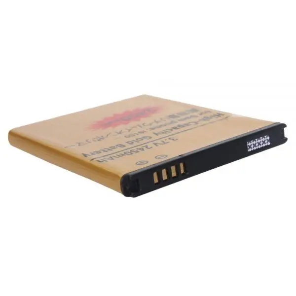 Ciszean 1x2450 мА/ч золото запасная батарея для Samsung galaxy S II S2 GT i9100 I9103 i9050 B9062 I9108 M340S