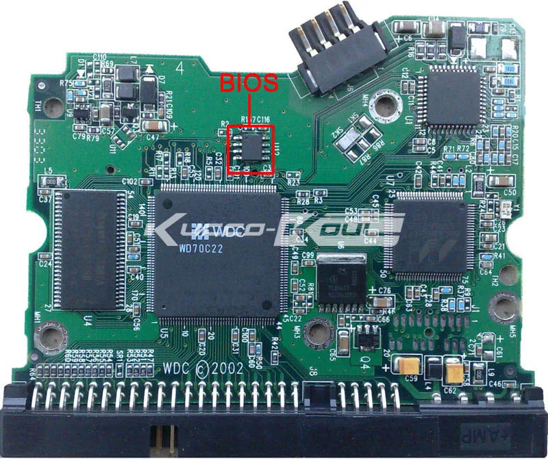 Материнская плата для HDD PCB 2060-001179-003 REV A WD 3 5 IDE/PATA восстановления данных жесткого