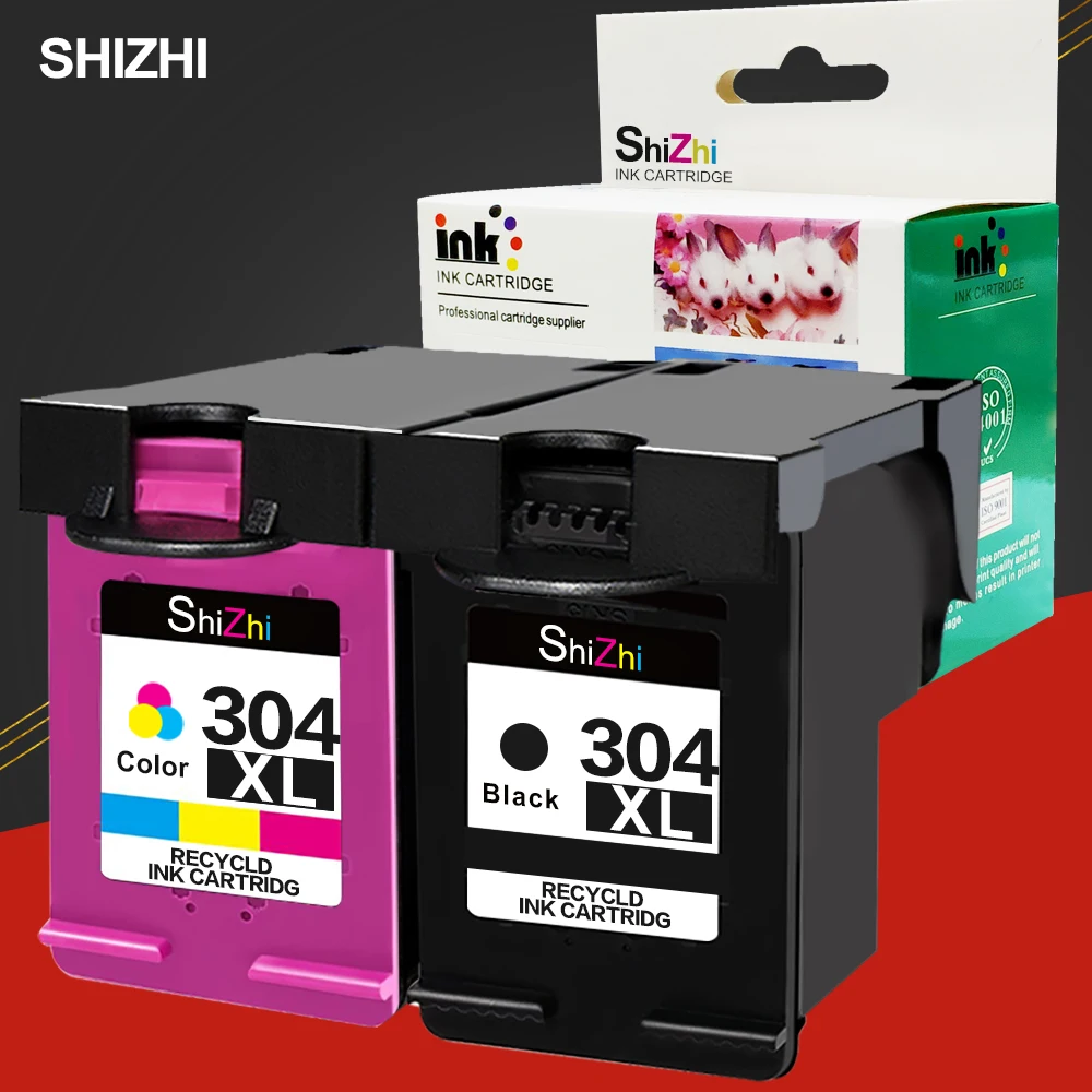 Чернильный картридж SHIZHI 304 совместимый с HP XL 304xl для Deskjet serie 3700 3720 3730 3732 3758 Envidia 5030