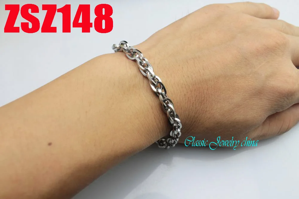 Браслет из нержавеющей стали 6,2 мм bravny twist brace мужские модные ювелирные изделия панк цепи 20 шт ZSZ148