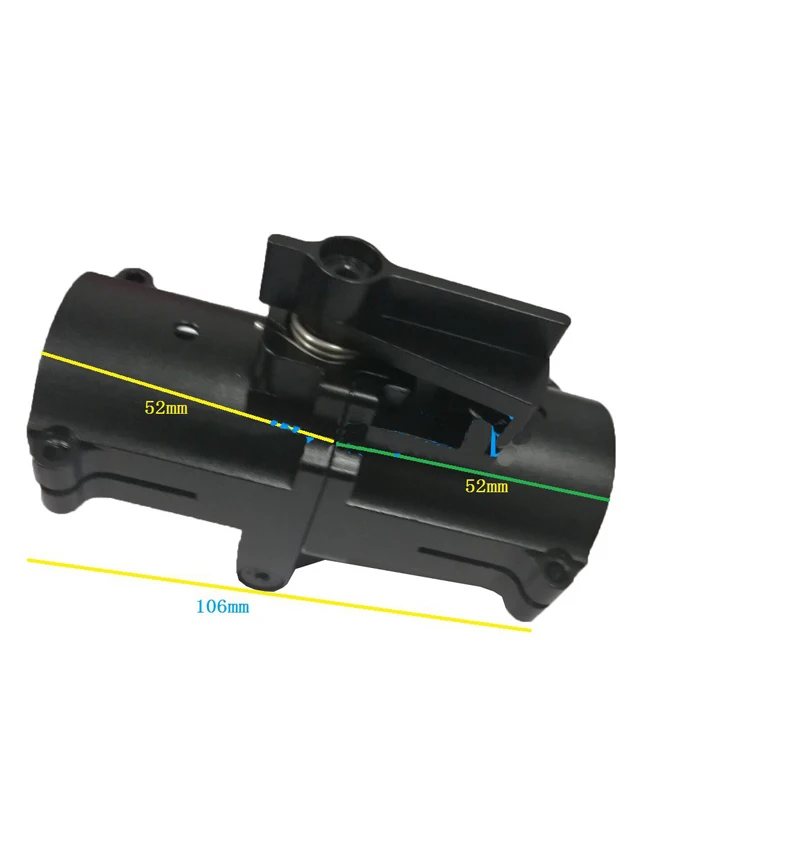 1PC Folding Arm Anti-virtual Position Foldable Piece Tube Joint Connector for Outer Dia 40mm Pipe Plant Protection UAV | Игрушки и хобби