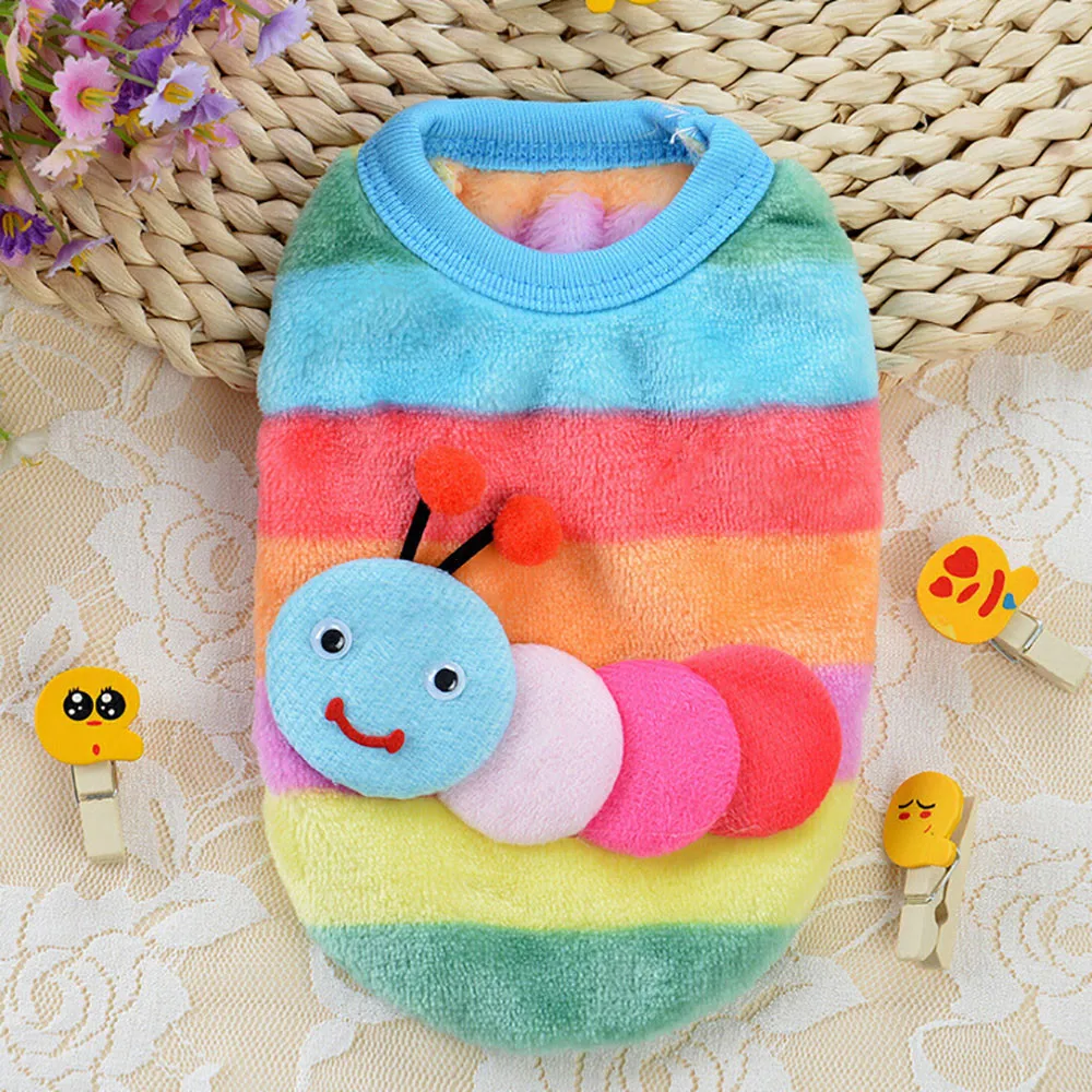 2019 новая милая Собачка Кошка Собака Щенок Одежда свитер ПЭТ Жилет T рубашка с