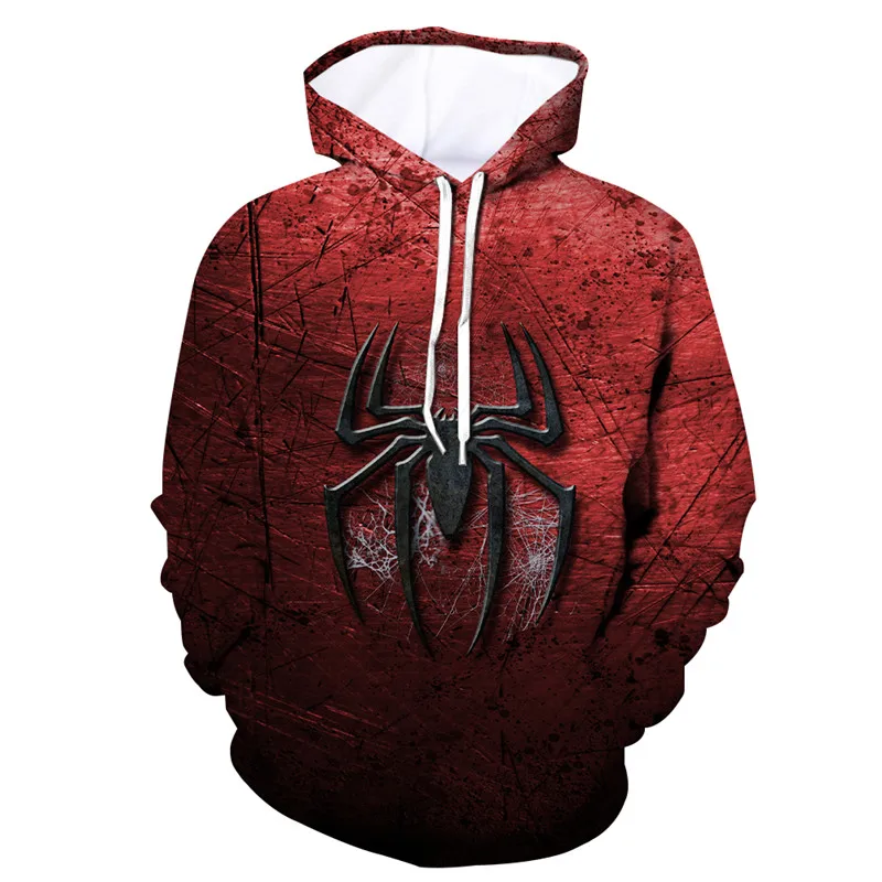 Fashion men Hoodies Sweatshirt Men 3d Printing Spider-Man Far From Home Harajuku Streetwear Hoodie Cosplay | Мужская одежда
