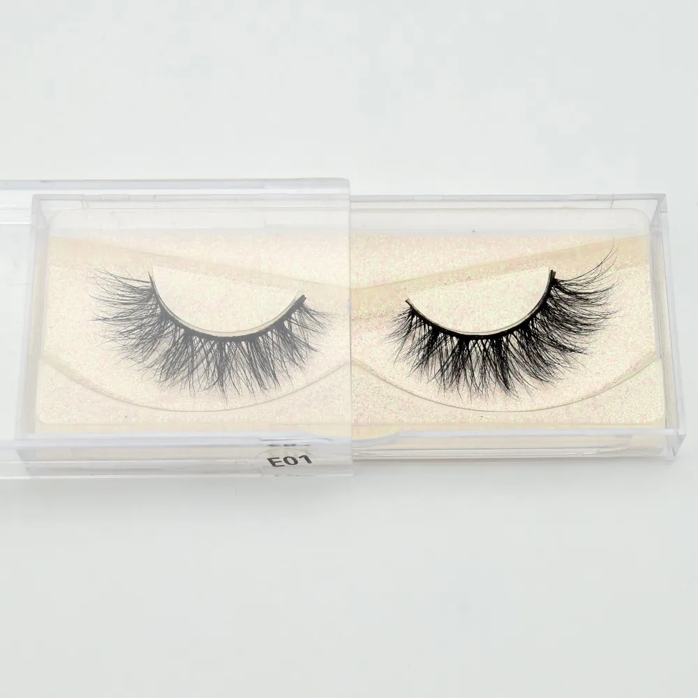 Visofree ресницы 3D норки Lashes Макияж ручной работы Полный Газа норки ресницы мягкие пушистые ресницы полный объем ресницы E01