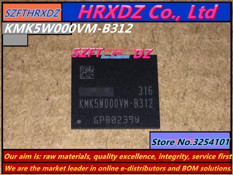 SZFTHRXDZ 100% Новый оригинальный 2 шт. KMK5W000VM B312 KMK3U000VM B410 KMK5X000VM B314 BGA|Соединители| |