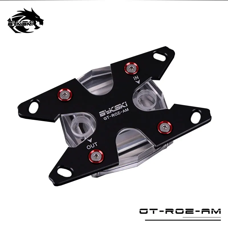 Bykski CPU водный блок для AMD Ryzen AM4 AM3 RGB 12V 4PIN Lihgting GT ROZ AM|cpu water block|water blockcpu |