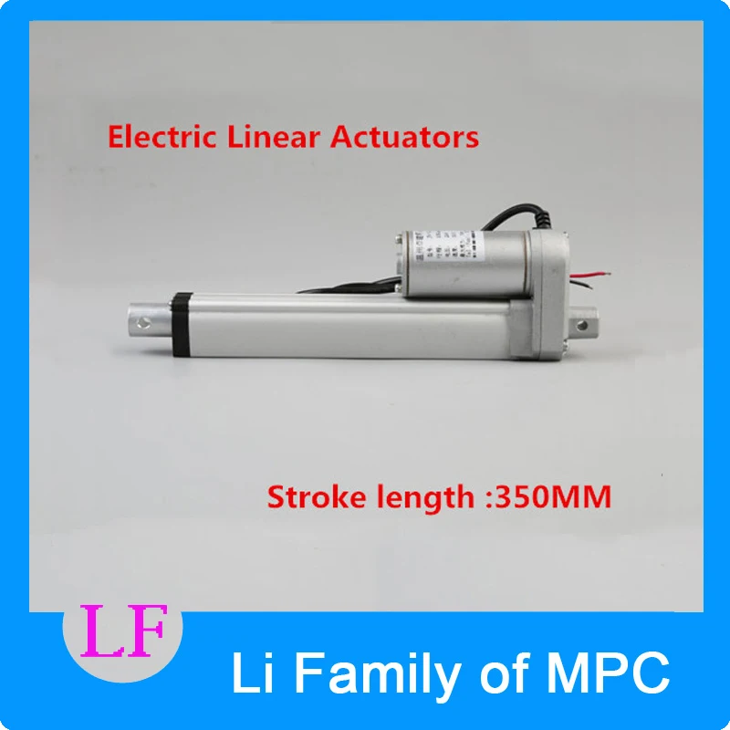 Водонепроницаемый электродвигатель постоянного тока 2 шт./лот 12 В 6 мм/сек. 350 мм/14