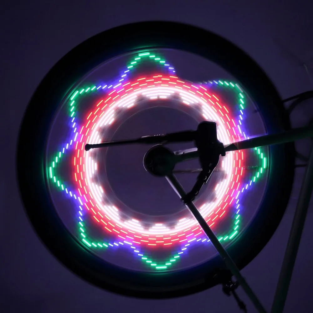 Фсветильник велосипедный со светоотражающими дисками 32 светодиода|spoke light|light