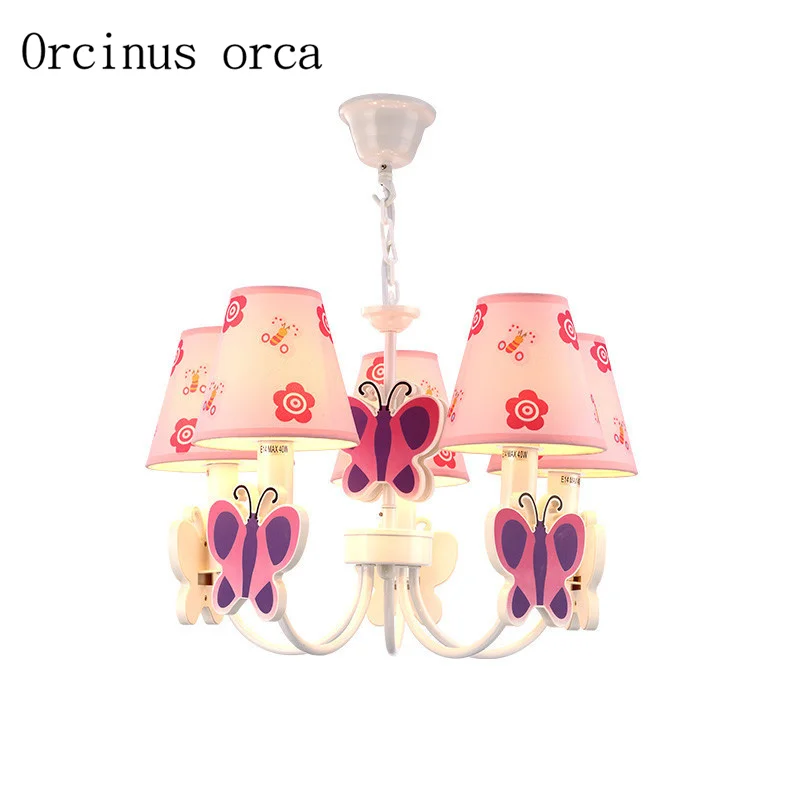 Подвесная лампа с милым мультяшным рисунком для детской комнаты светодиодная