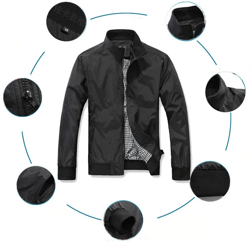Мужская осенняя куртка мужские куртки и пальто зимние Chaquetas Hombre 2018 Veste Blouson Homme