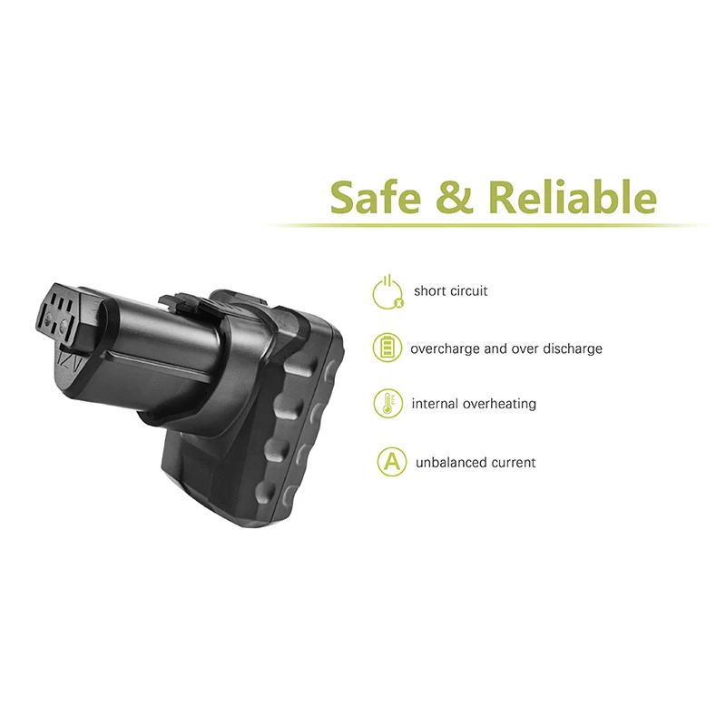 Аккумуляторная литий ионная батарея bonacel 6000 мАч 12 В 1 шт. для Ridgid R82059 AC82059 AC82049