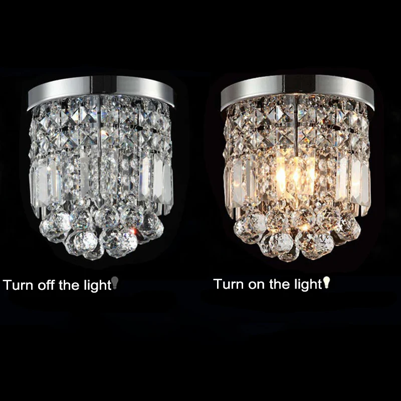 Современный простой мульти-стандартный потолочный светильник LED Кристалл