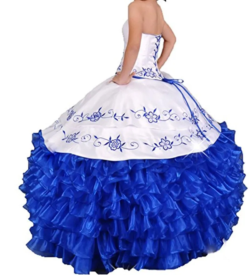 Gardlilac розовое платье голубое вышитое Quinceanera 2021 Бальное Платье милое с оборками