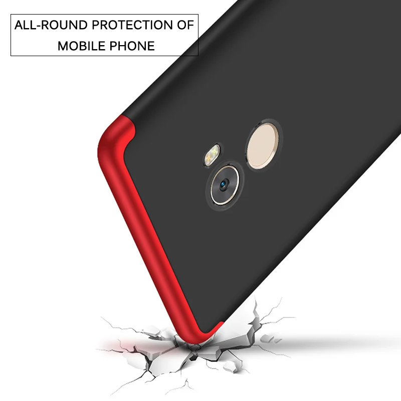 Shockproof 3 in 1 Case 360 Full Protection Slim Rugged Matte Hard PC For Xiaomi Mi Mix 2 2S Max Max2 Max3 Anti-Knock Cover |