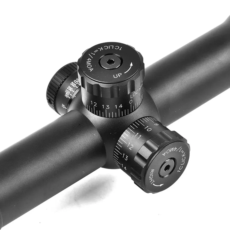 Охотничий прицел MINOX ZA 5i HD 5-25x56 SFIR с гравировкой из красного стекла боковым