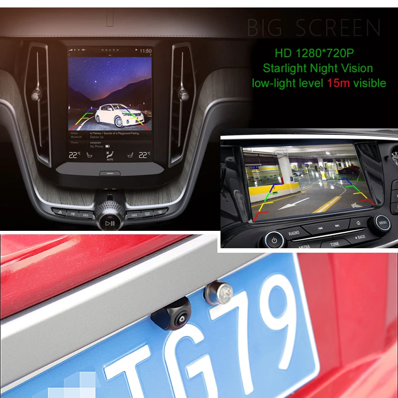 HD 170 градусов Sony/MCCD объектив рыбий глаз ночное видение Ночное автомобиля заднего