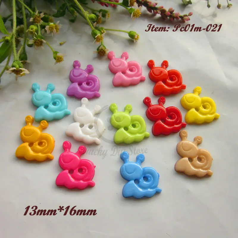 480 шт. пластиковые швейные пуговицы в форме улитки 13 х16 мм|button mirror|buttons for scrapbookingbutton