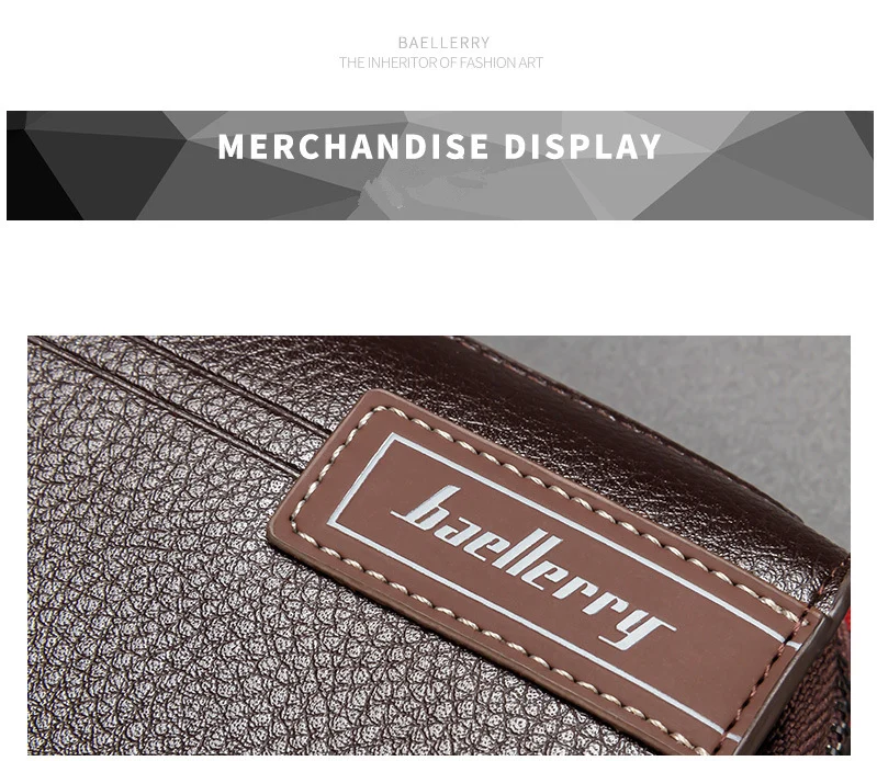 Baellerry Men Clutch Bag With Card Holder Fashion Long Zipper Men Wallets Coin Pocket Casual Business Male Clutch Phone Purse