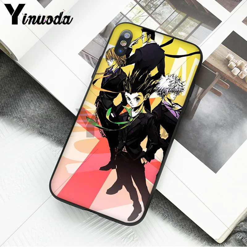 Высококачественный чехол для телефона Yinuoda hunter x Для iPhone X XS MAX 6 6s 7 7plus 8 8Plus 5 5S SE XR |