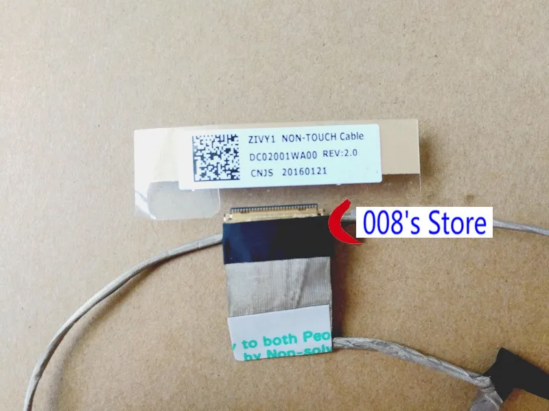 Кабель для ЖК-дисплея Lenovo Y40P Y40P-70 Y40P-80 Y40-70 Y40-80 Y50-70 DC02001WA00 LVDS гибкий кабель