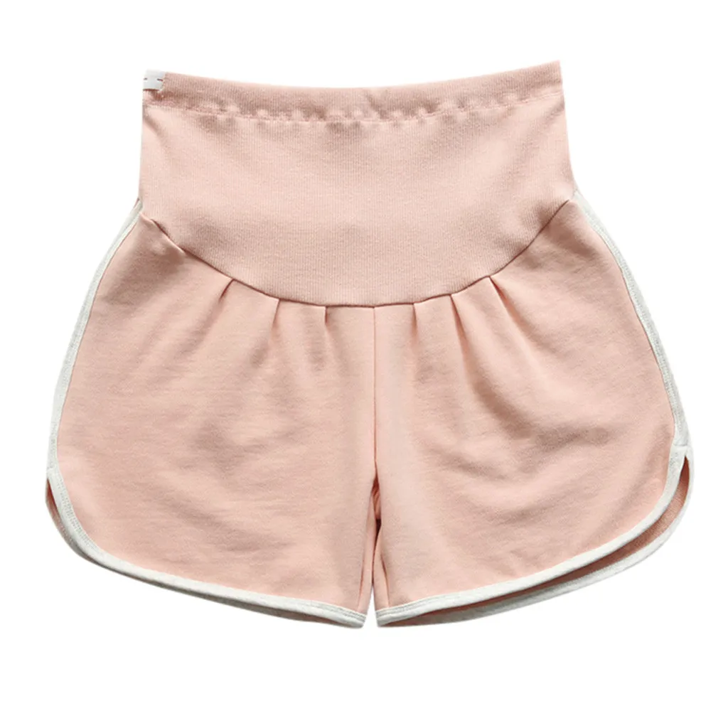 Женские спортивные шорты SAGACE с высокой талией летняя одежда для беременных