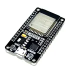 ESP32 ESP-32 ESP32S ESP-32S CP2102 Беспроводной Wi-Fi Bluetooth макетная плата микро USB двухъядерный усилитель мощности фильтр Модуль