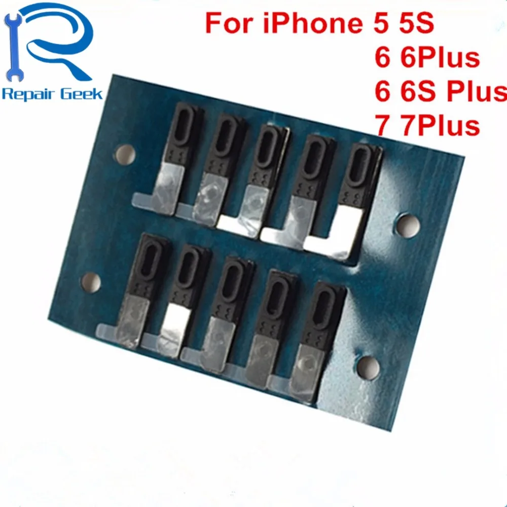 10 шт./лот ушной динамик наушник защита от пыли экран сетка для iPhone 5 5S 6 6S 6Plus Plus 7 7Plus