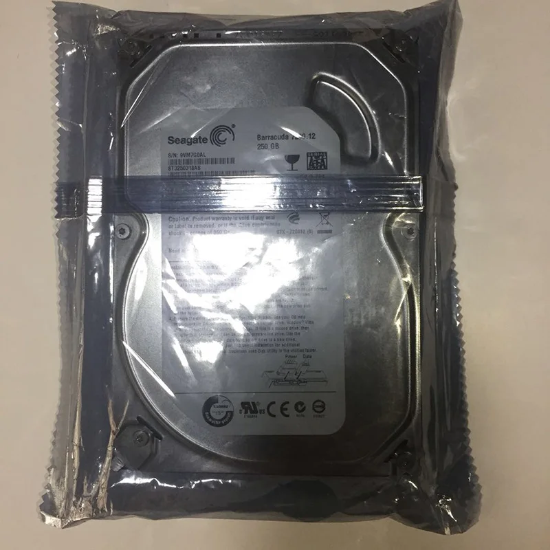 Seagate ST3250318AS 250 ГБ Ёмкость 3 5 дюймов жесткий диск SATA 2 0 Внутренняя 8 МБ Кэш 7200 об./мин.