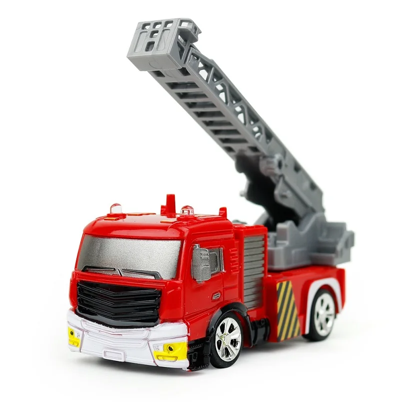 1:58 с дистанционным управлением пожарная машина игрушки RC грузовик Juguetes Пожарный