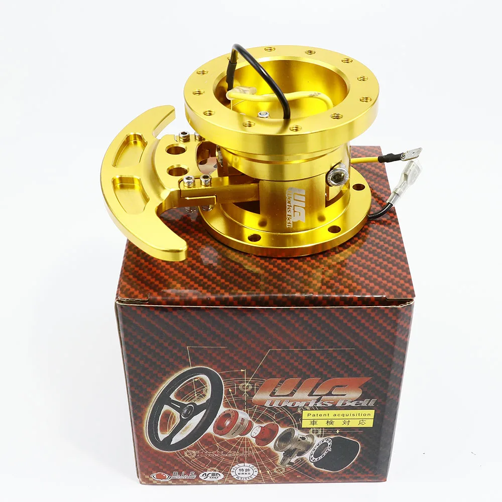 Gold Высокий работает BELL GTC наклон гоночный руль Quick Release Hub Kit адаптер Корпус Съемный отстегнуть Boss Kit - Цвет: Gold