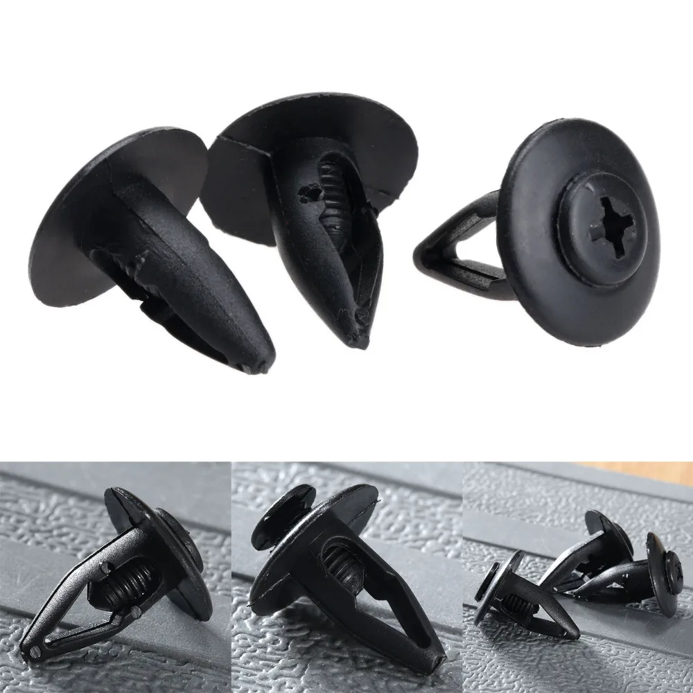 50 шт. Автомобильный крепеж с заклепками нажимной фиксатор внутренние зажимы