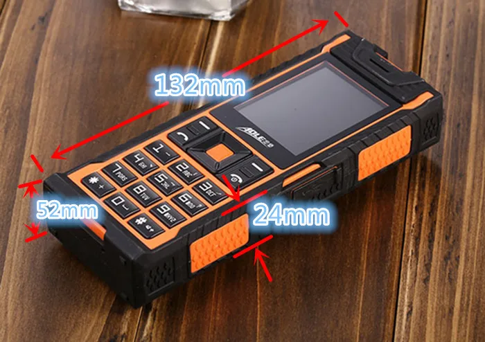 Dual sim мобильный телефон открытый армия MP3 сотовый вибрации H-mobile | Мобильные