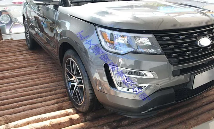 Автомобильные пластиковые ABS хромированные передние противотуманные фары