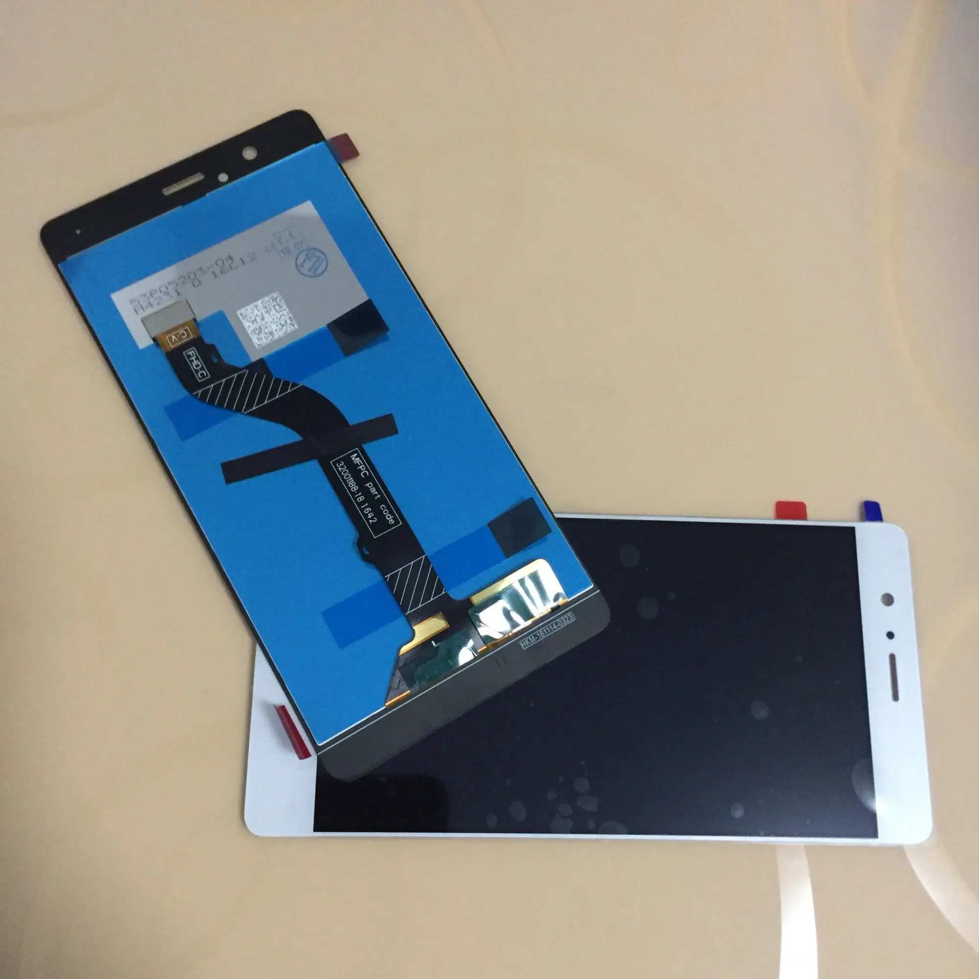 Белый для Huawei P9 Lite G9 VNS L21 L23 сенсорный экран дигитайзер Сенсорная панель + ЖК