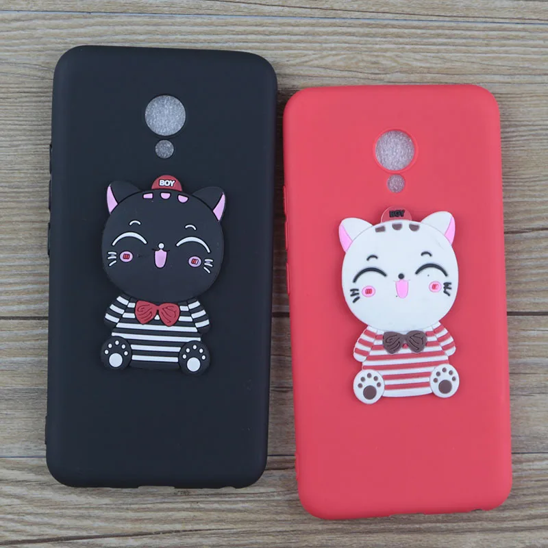 Милый мультфильм Минни чехол для Meizu M5 Note Чехлы стежка рисунок Hello Kitty Микки Кот