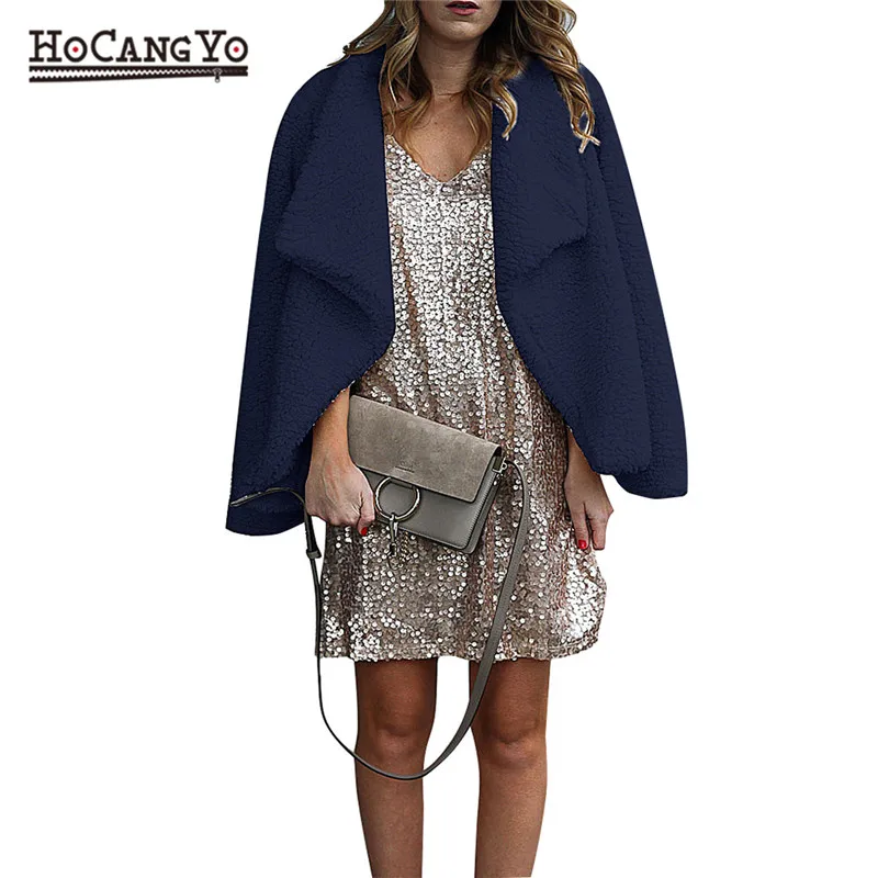 HCYO/осенне зимние женские теплые толстые куртки высокого качества однотонные