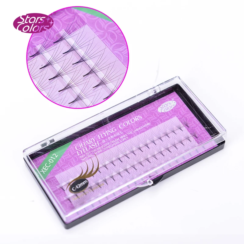 50 коробок/партия искусственные шелковые ресницы толщина 0 07 мм 8 12 мм|false eyelashes|silk