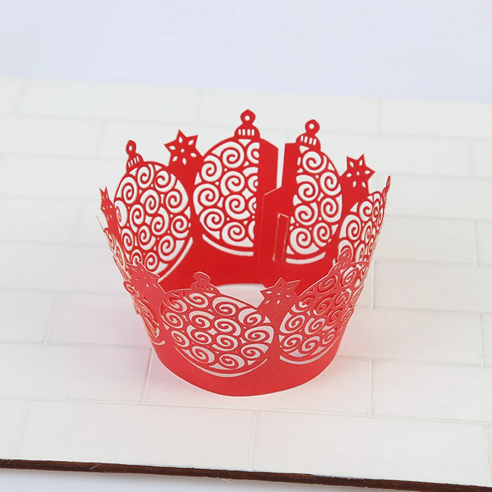 100 шт. обертка для капкейков корона дизайн подставка торта украшение свадьбы дня