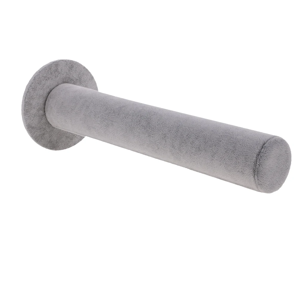 Портативная витрина из ПВХ покрытая бархатом t-образная Вертикальная башня