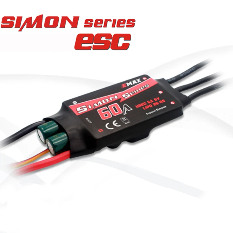 1 шт. бесщеточный контроллер скорости EMAX SimonK ESC 6A 12A 20A 30A Simon K BEC для FPV RC UAV Quadcopter Frame