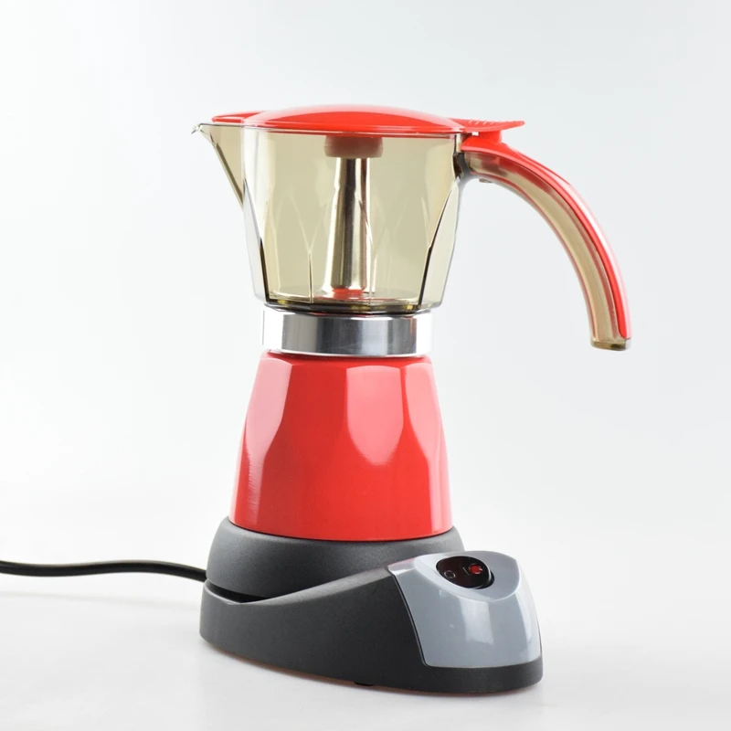 Бесплатная доставка 6 чашек электрическая кофеварка для эспрессо мокко|maker