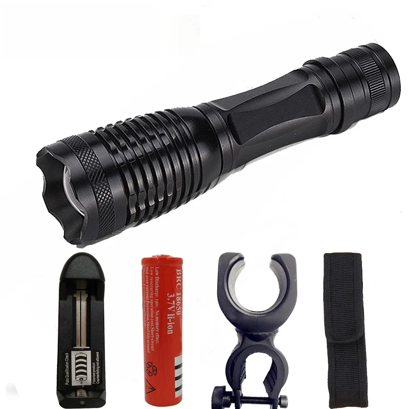 Option C Litwod Z20 светодиодный светильник тактический флэш-светильник фонарь XML T6 Lanterna Zoomable 4000 люмен Zoomable светильник 18650 или AAA батарея - Испускаемый цвет: Option C