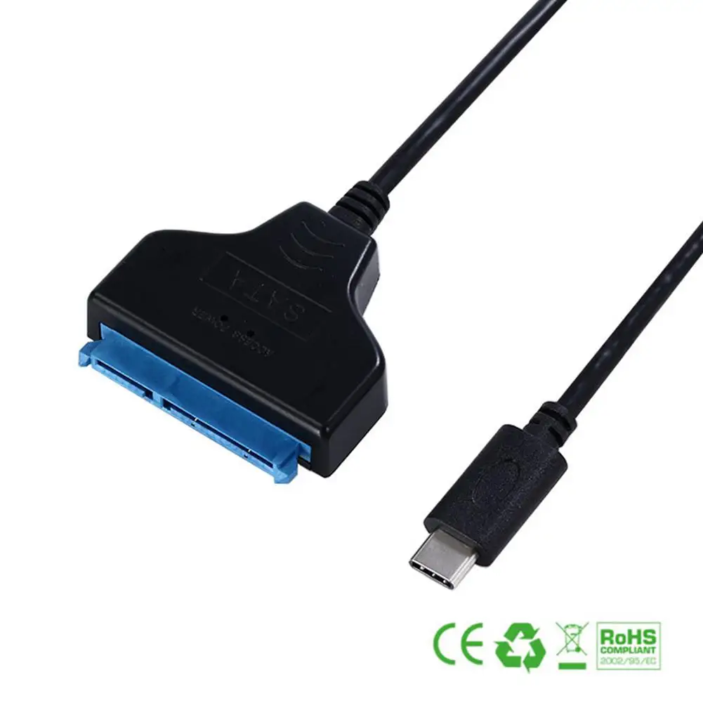 BEESCLOVER Новый Тип C USB 3 1 SATA III HDD SSD IDE/SATA Кабель адаптер для 2 5 дюймов жесткий диск